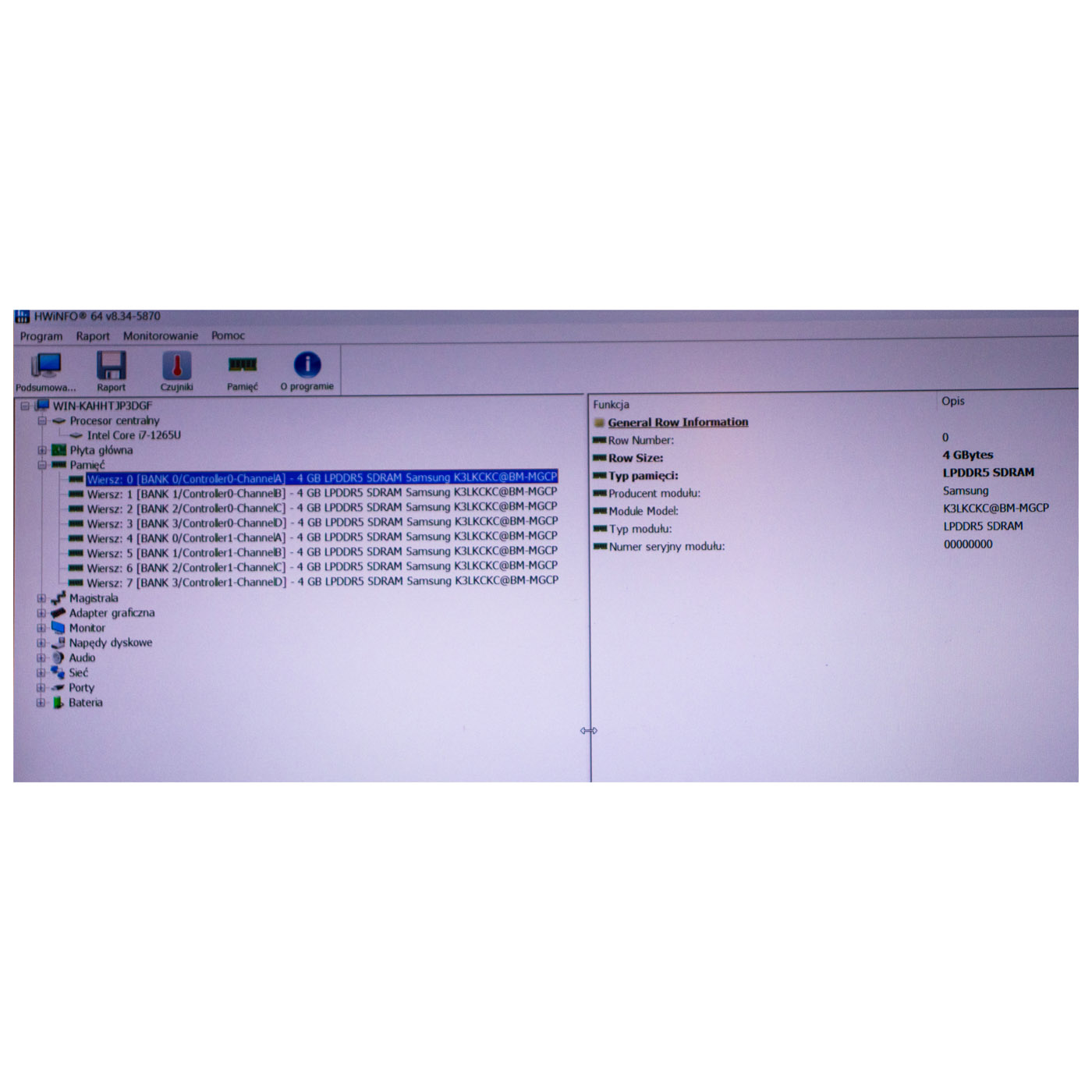 Lenovo T14s 3rd gen i7 1265U processor motherboard 32 GB