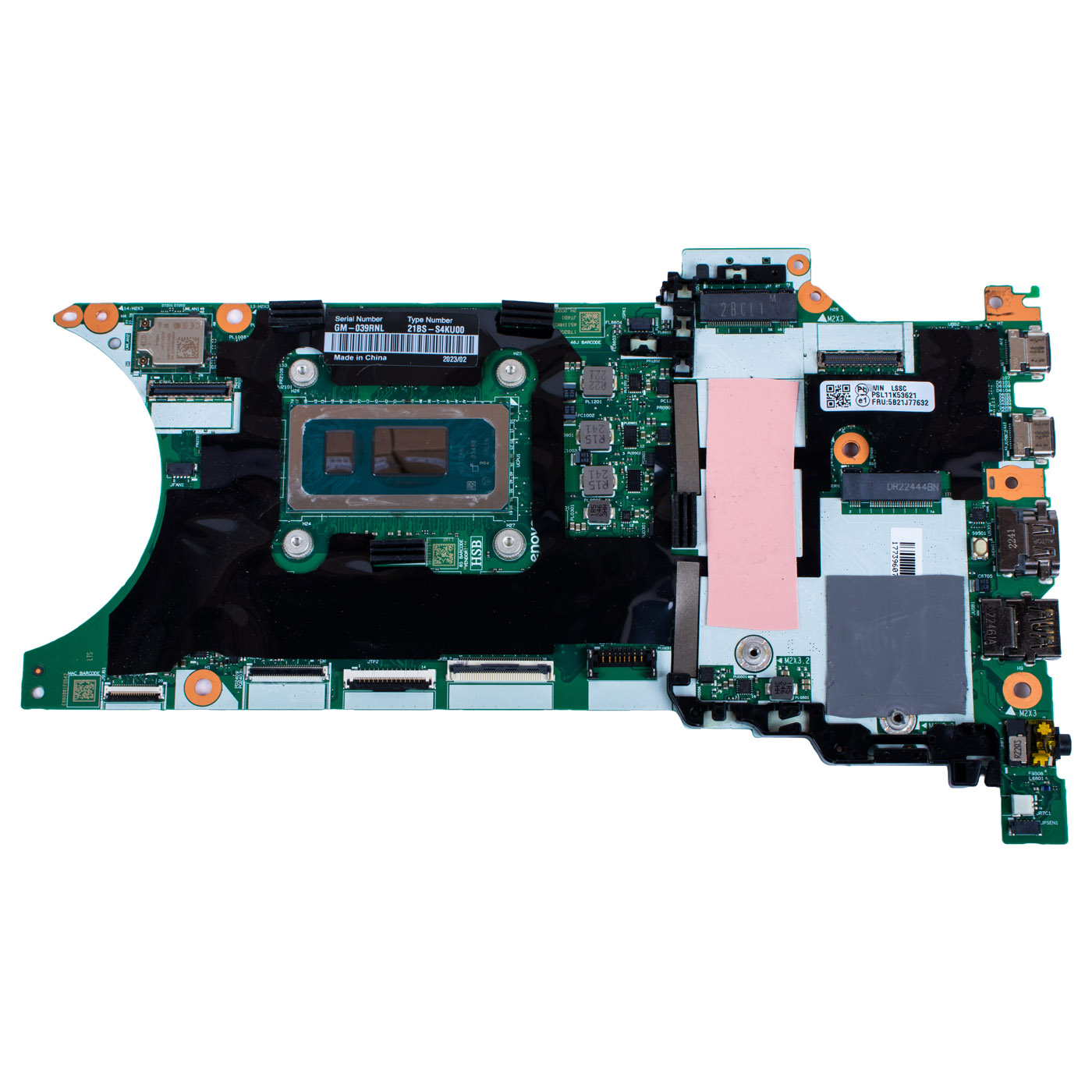 Lenovo T14s 3rd gen i7 1265U processor motherboard 32 GB
