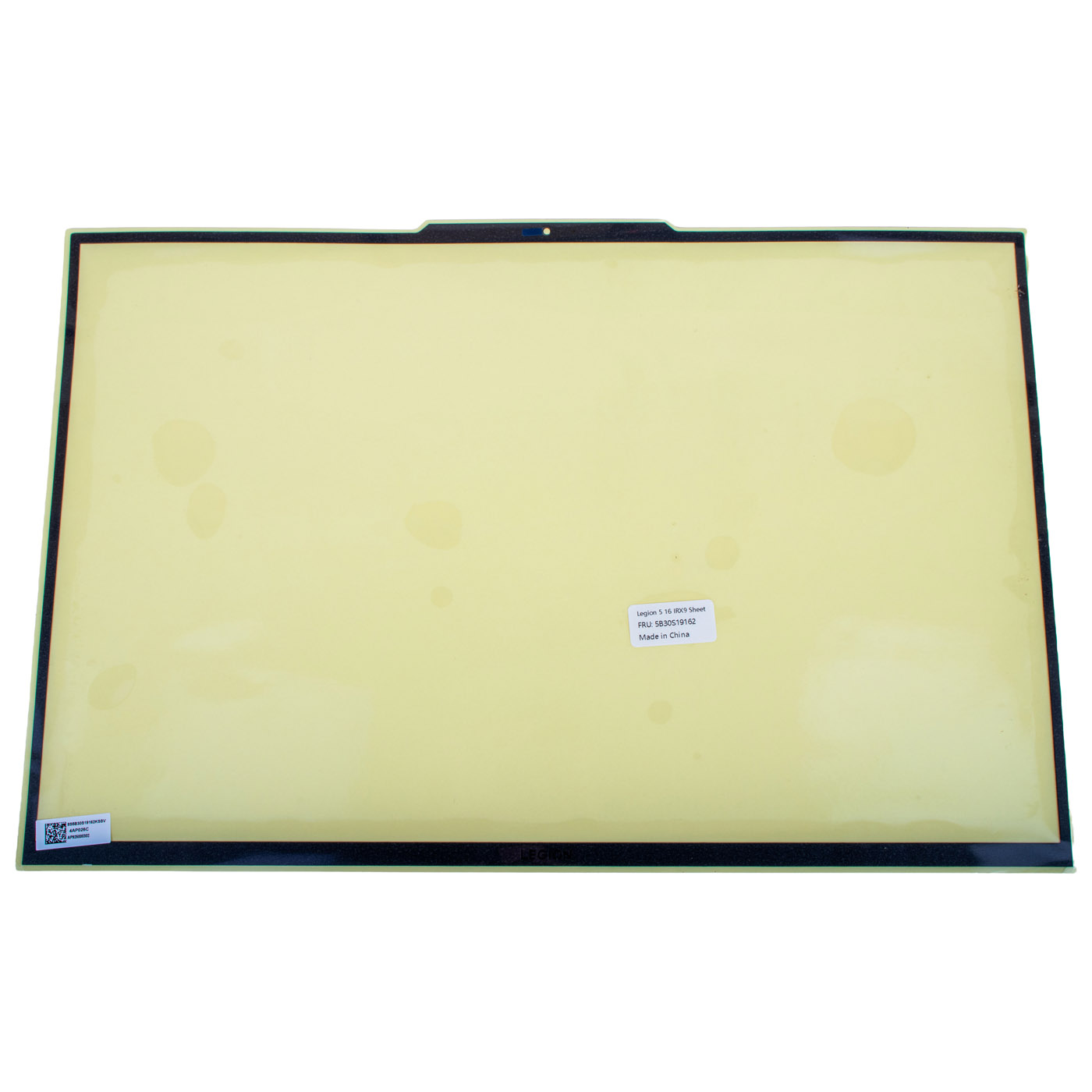 LCD bezel sheet Lenovo Legion 5 16 IRX9 APH9 | 5B30S19162