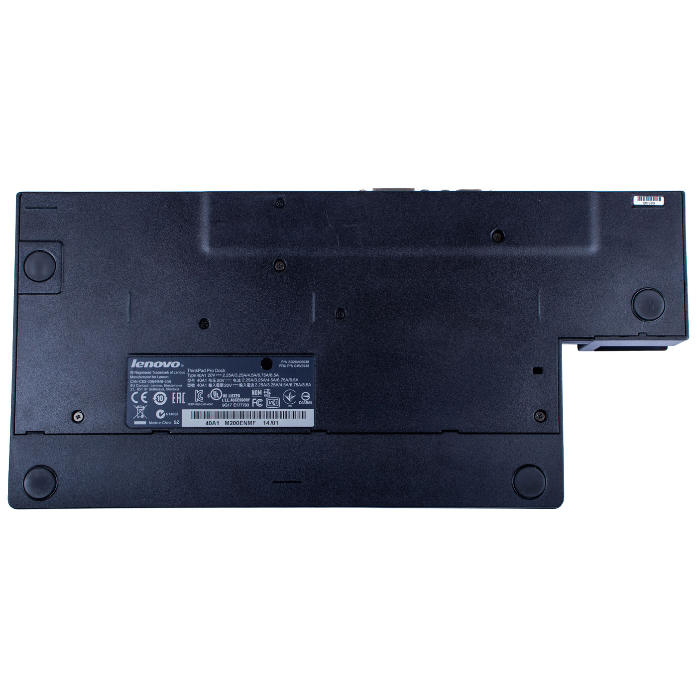 Lenovo 00HM918 USB 3.0 ThinkPad Pro Dock Type 40A1 T440 X240 X250 T450 P50 P70