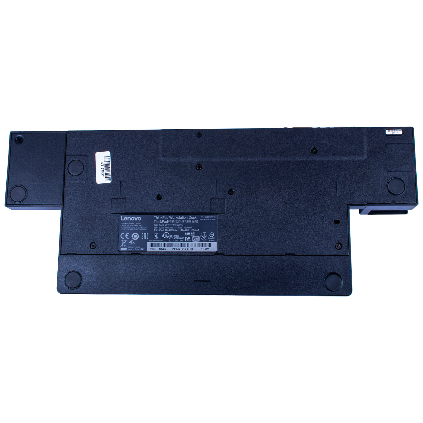 Lenovo ThinkPad Workstation Dock 40A5 Docking Station