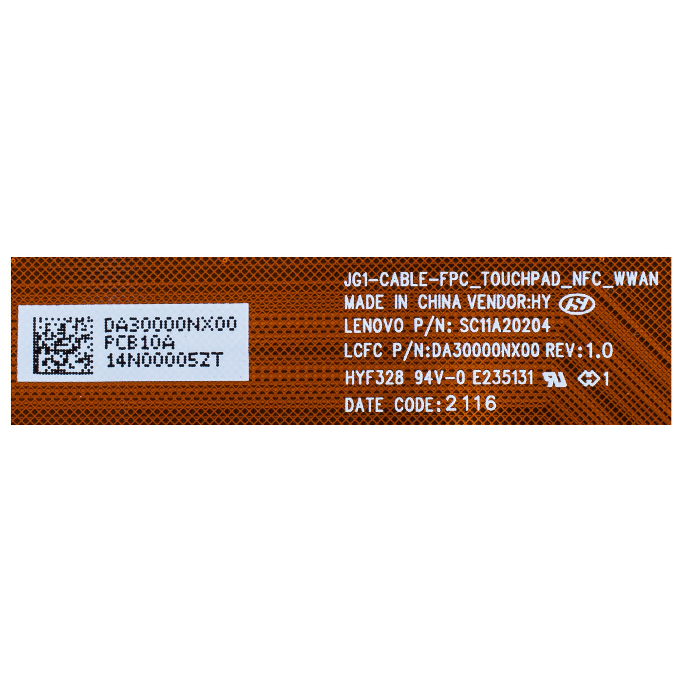 Touchpad NFC WWAN Cable Lenovo X1 Carbon 9 X1 Yoga 6th