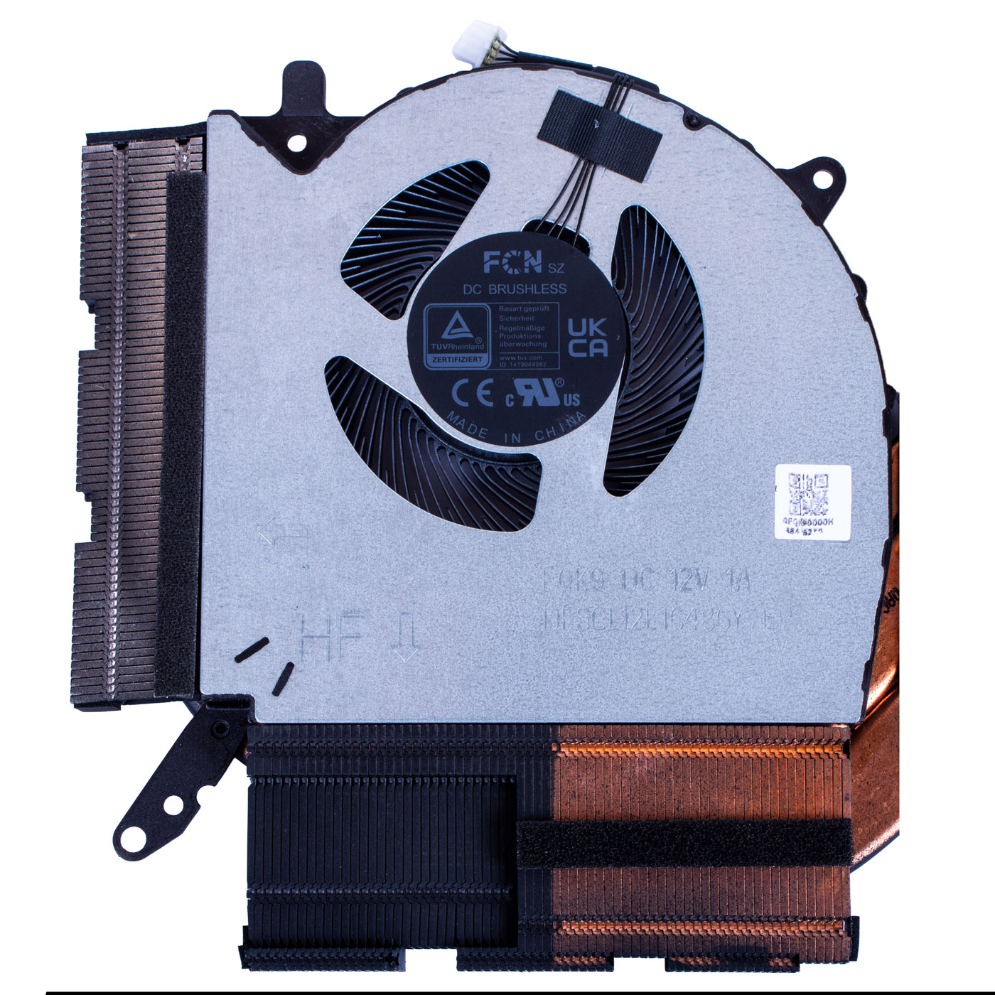 Lenovo Legion 5 PRO 16 IRX9 radiator fan12V 5H40S20983