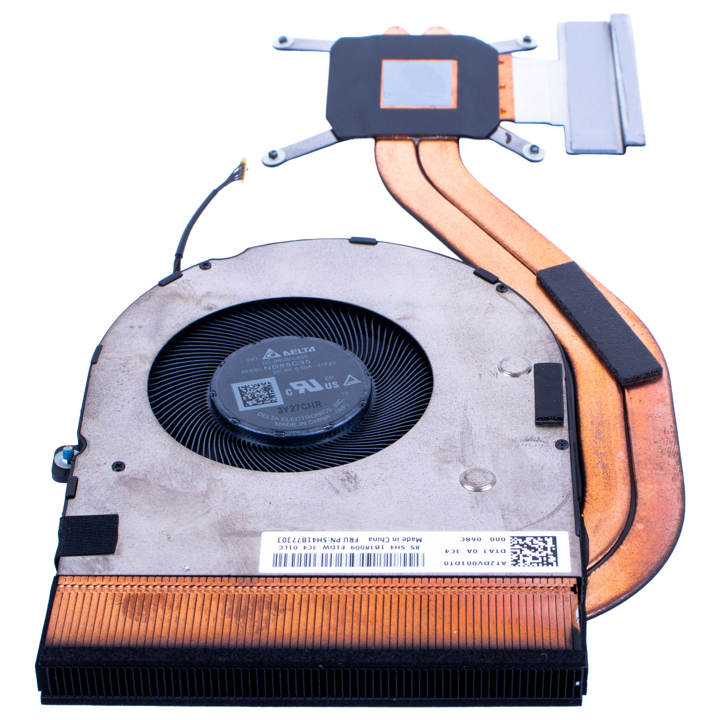 Lenovo ThinkPad T16 P16s 1 2 gen UMA radiator fan | 5H41B77303