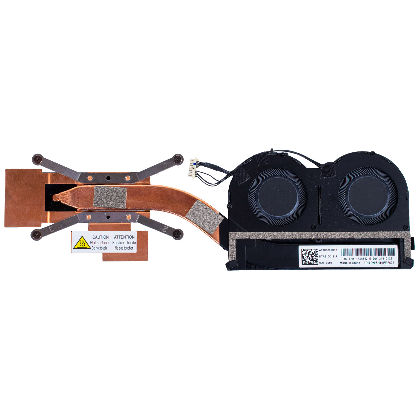 Fan radiator Lenovo X1 Carbon 9 2021 X1 Yoga 6th gen | 5H40W36671